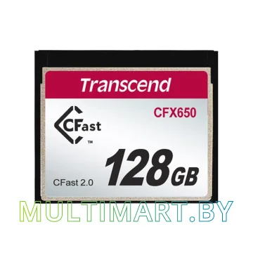 Карта памяти Transcend CFX650 CompactFlash 128GB